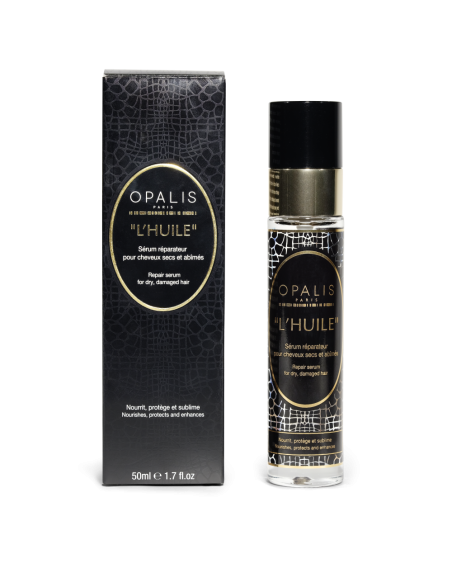 Opalis L'Huile - Pure Macadamia oil hair serum for deep nutrition and shine