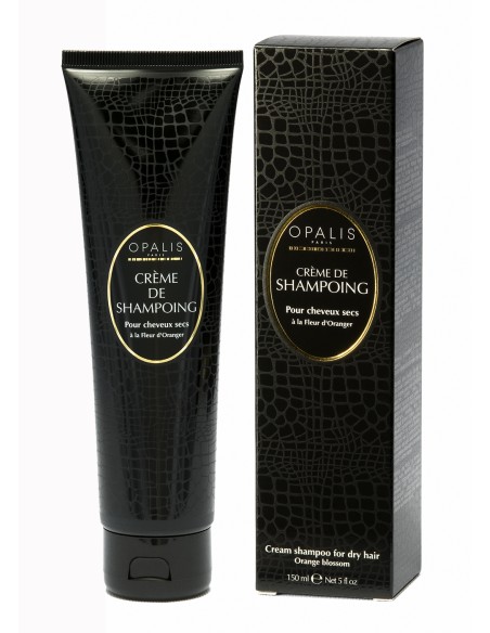 Opalis Orange Blossom Shampoo Cream - Silicone-free hydrating cleanser for dry hair