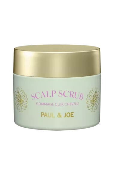 Le Gommage Cuir Chevelu Paul & Joe Beauté (240g), le soin détox pré-shampoing au sel de mer et à l'argile marine.