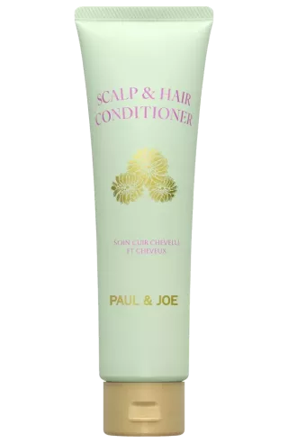 Paul & Joe Beauté Scalp & Hair Conditioner (200ml), a silicone-free hybrid formula for airy volume and radiant shine.