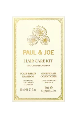 Le Kit Soin des Cheveux Paul & Joe Beauté (2x80ml), la routine anti-casse et haute brillance idéale pour le voyage. 2